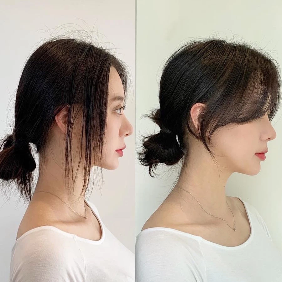 Tóc layer ngắn buộc kiểu gì cho đẹp? 10 cách buộc tóc layer đẹp nhất –  Vietnam's Next Top Model